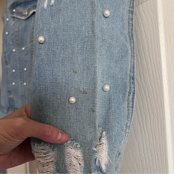 Pearl Denim Jacket - Picture 3 of 6